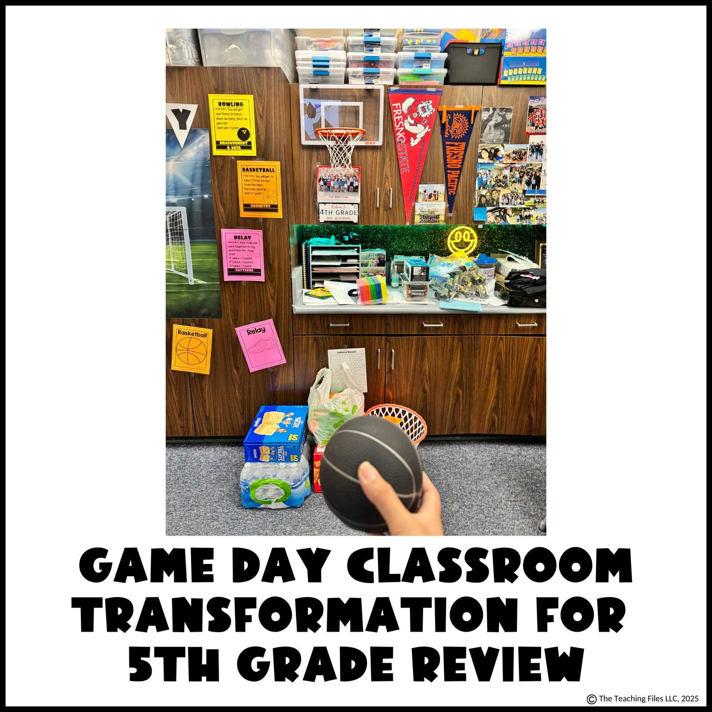 Sports Classroom Transformation | 5th Grade | CCSS-Aligned