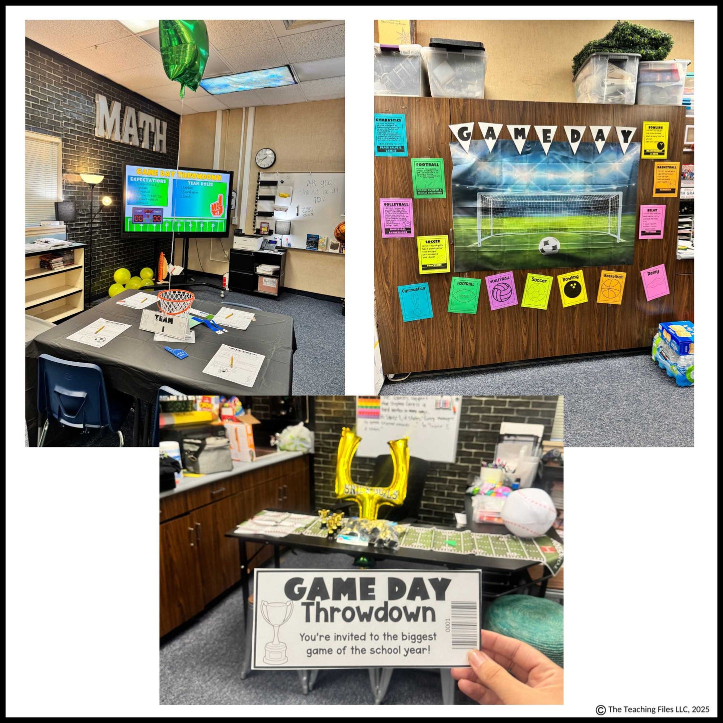 Sports Classroom Transformation | 5th Grade | CCSS-Aligned