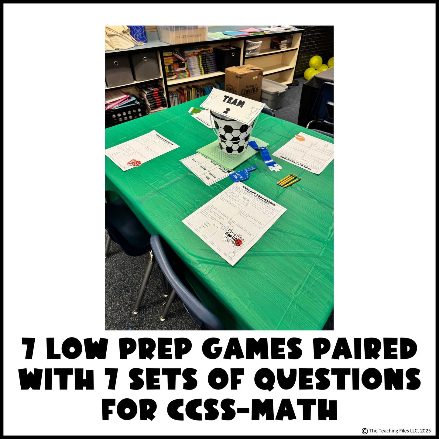 Sports Classroom Transformation | 5th Grade | CCSS-Aligned