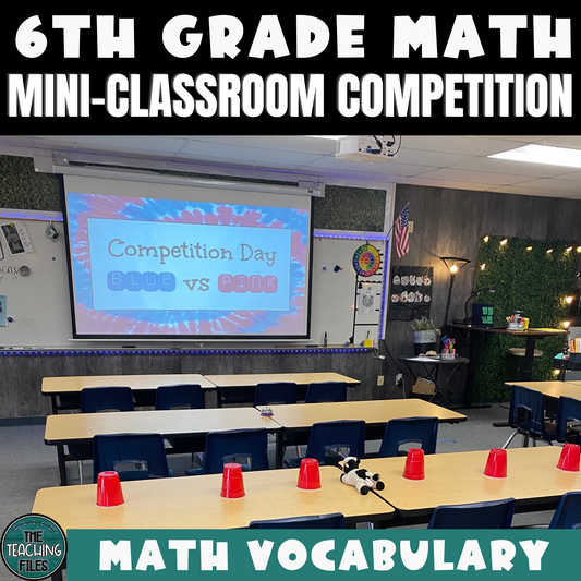 6th Grade Math Classroom Competition Day | CCSS-Aligned