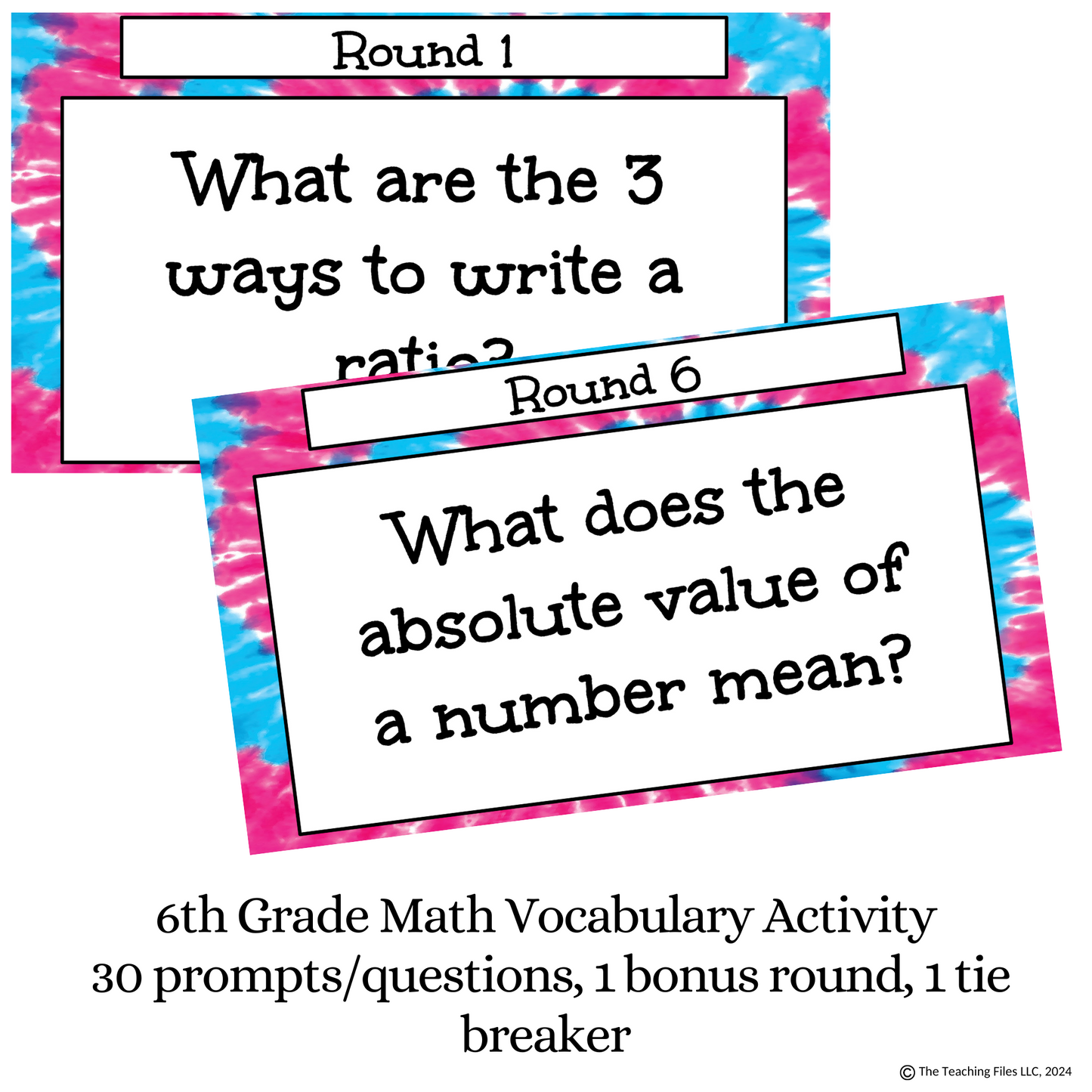 6th Grade Math Classroom Competition Day | CCSS-Aligned