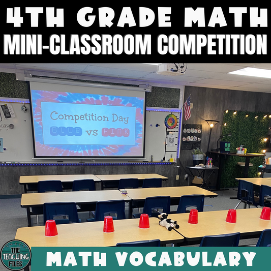 4th Grade Math Classroom Competition Day | CCSS-Aligned